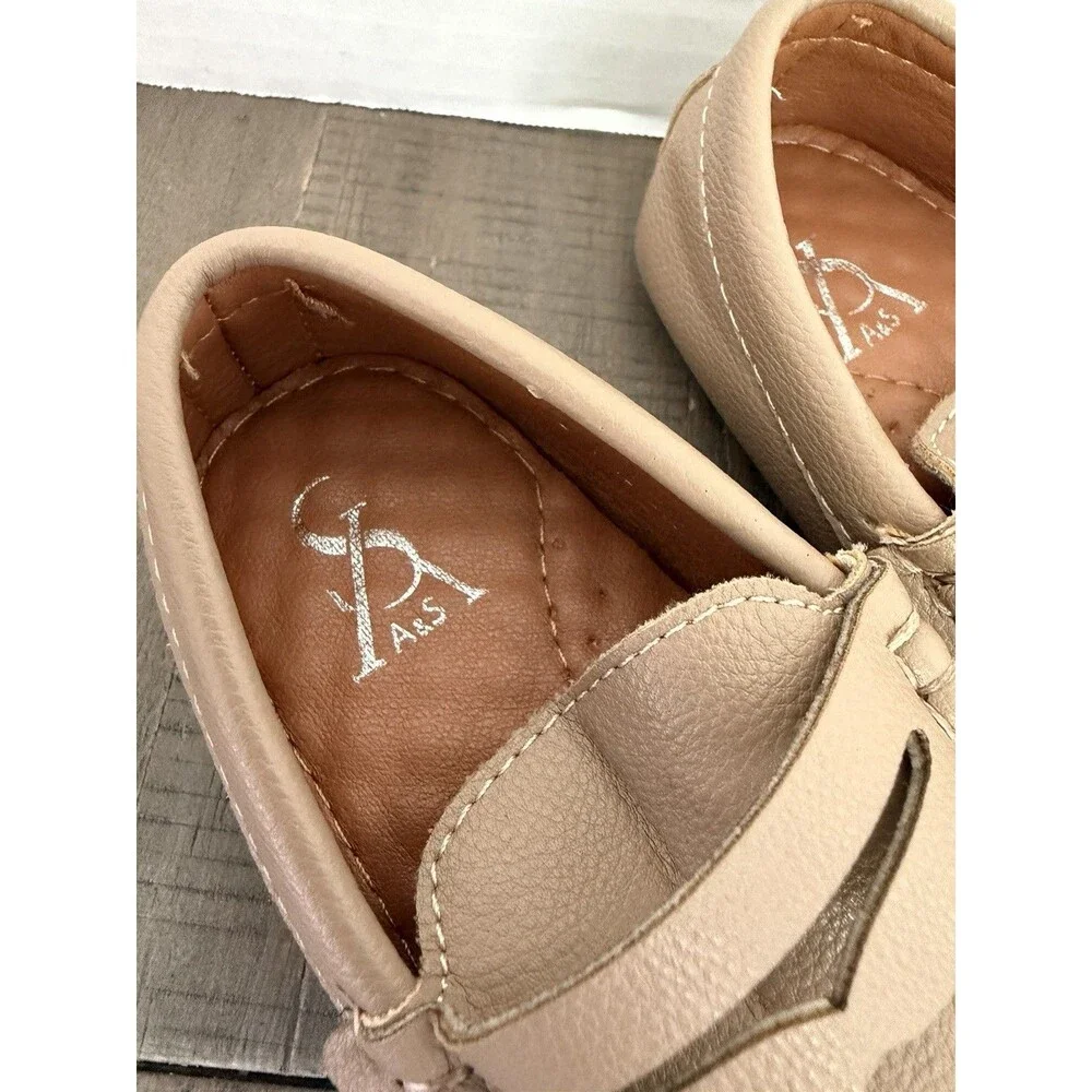 A&S Toddler/Baby Moccasins/Loafers Size 22 - US 6.5